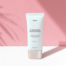 블라우쉐 끈적임 없고 유분기 없는 3중 기능성 톤업 선크림 SPF50+