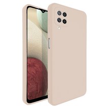 더조은셀러 1+1 갤럭시A12 케이스 사각 엣지 실리콘 소프트 A125