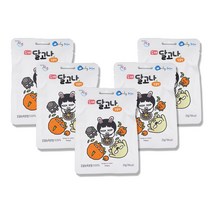 제주 수제 달고나 감귤맛 20g x 5개 과자 간식 제주도 옛날
