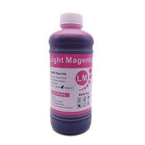 범용 BK C M Y 리필 염료 기반 잉크 500ML 대용량 엡손 캐논 HP 형제 렉스마크 삼성 호환 델 잉크젯 프린터에 사용, [02] C (Cyan) 500ML