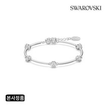 스와로브스키 /쇼핑백 Constella 로듐 팔찌 M 5641680