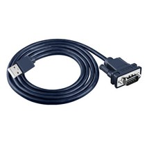 USB에서 직렬 9 핀 컨버터 케이블 RS-232 직렬 장치를 USB 포트에 연결