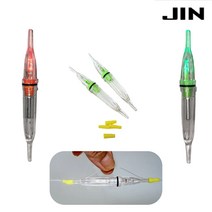 미니집어램프(2개입) 수중집어등 갈치 풀치 볼락 갑오징어 쭈꾸미 호레기 낚시, 지속형적색