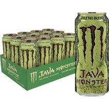 Monster Java Coffee Energy Drink Irish Blend 미국 몬스터 자바 커피 에너지 드링크 아이리쉬 블렌드 444ml 12캔 음료, 2kg