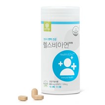 면역기능 세포분열에 필요한 아연 엔트리 헬스비아연 밀크씨슬추출물 건조효모, 1병