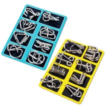 두뇌개발 와이어 퍼즐 집중력 향상 완구 수업 과학 교재 실험 실습 탐구 돌봄 관찰 맞추기 교구, B형