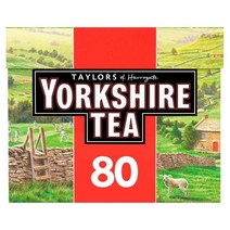커피대용차 영국드립백 요크셔 차 티백 따뜻한차 Yorkshire 80 per pack, 4세트