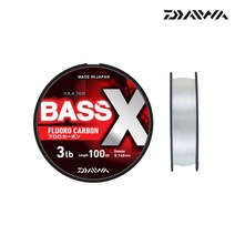 다이와 배스X 후로로 100m 카본라인 배스낚시, 12LB