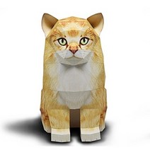 오너클랜 노르웨이 숲 고양이 DIY 페이퍼토이 만들기_W994DC6