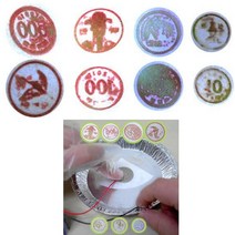 5인세트 동전 화학반응탁본 과학놀이 화학실험키트 도구 학교