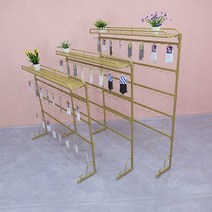 쥬얼리 진열대 매대 귀걸이 소품 악세서리, 상세 페이지 참고, 길이80cm높이150cm4층(후크32개)