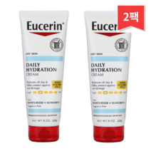 Eucerin 데일리 하이드레이션 크림 SPF 30 무향 226g(8oz), 2개