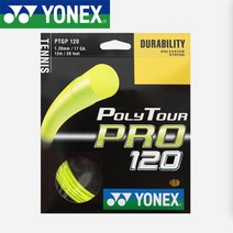 Poly Tour Pro 120 Yellow 12m 1 serving/Yonex Tennis String/Tennis Gut