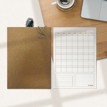 1300K I AM MEGAN 크라프트 바인더 A5 MEMO PAD 세트, 종류:I AM DODO(도트)|바인더:바인더