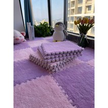 카페트 퍼즐형 타일 러그 DIY 현관 베란다 제작