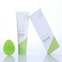 이에르바 스노우 휩 로사 클렌징폼 실리콘 퍼프 세트, 스노우 휩 로사 폼클렌져 & 실리콘 퍼프2set