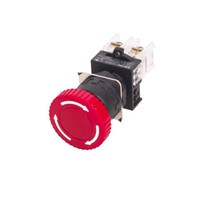 [카콘] K Series 22파이 일반형 비상리셋 스위치 K22-81R 24VDC