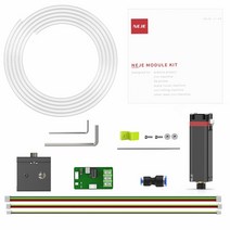 NEJE-20W 레이저 모듈 헤드 키트 450nm/405nm 블루 라이트 TTL 조절 가능 초점 CNC 커터 조각기용 2/3/4PIN, 02 N30820 Laser
