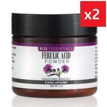 보스에센셜 순수페룰산 페놀릭산 파우더 세럼 에센스 보습영양 Bos Essentials Ferulic Acid Powder Pure Serum 30g 2팩, 2개