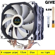 x79 x99 2011 cpu 쿨러 순수 구리 히트 파이프 동결 타워 냉각 시스템 lga775 1150 1155 1200 1356 1366 amd3 am4 냉각 팬, 팬 2개, 4핀 레이어 1200 1700