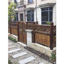 전원주택담장 울타리휀스 부식방지목재 나무담장 펜스, B