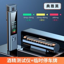 음주 측정기 단속 알코올 농도 감지기 테스트 여름 경찰용 휴대용 송풍, C type