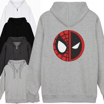 [트렌드잇템]후드집업/후드티/맨투맨/반팔티/스파이더맨/spider man/deadpool/빅사이즈/3XL/남자/티셔츠/17FW48