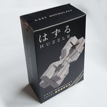 6단계퍼즐 CAST HOURGLASS 하나야마 캐스트퍼즐/ 1~6단계 Hanayama 정품퍼즐 어려운퍼즐 철재퍼즐 디자인퍼즐 도전 교육 지능개발 머리훈련 수집퍼즐 CAST 메탈퍼즐