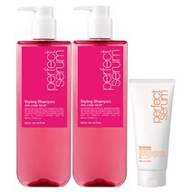 퍼펙트 세럼 샴푸 스타일링 680ml 2개 + 트리트먼트 330ml 1개미쟝센