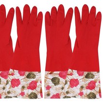 김애경 기모 고무장갑, 혼합색상, 1세트