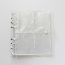 200 포켓 pvc 휴대용 사진 앨범 미니 instax 이름 카드에 대 한 젤리 컬러 앨범 7s 8 25 50s Album de Photos, 화이트 3인치