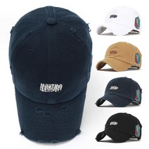 디꾸보 빈티지 총알워싱 볼캡 어저스터블 모자 AL163 661502 220097, 블랙