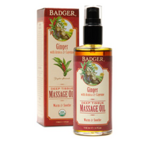 뱃저 진저 위드 아르니카 앤 카이옌 딥티슈 마사지오일, 1개, 118ml