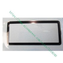 카메라 호환 화면 교체 lcd 수리 부품 액정 필름 보호 강화 유리 새로운 디지털 카메라 상단 외부 lcd 디스플레이 창 유리 커버 아크릴 canon eos 5dii 5d ii, 없음