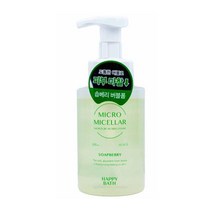 해피바스 마이크로미셀라 숍베리 버블폼 300ml 번호 98512EA, 1, 본상품선택