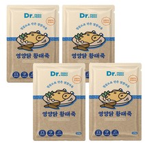 닥터페로 황태닭죽 120g x 4개 강아지 고양이 보양식, 1개