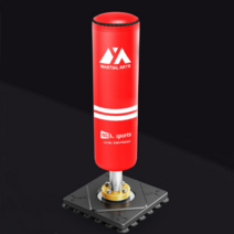 청소년 성인용 체육관 가정용 운동 킥복싱 격투기 태권도 헬스장 권투 무에타이 발차기 연습 스탠드 샌드백 쌘드백, 블루