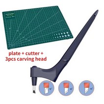 원단 재단기 전동 칼 diy art craft cutting tools 360 회전 잼, a