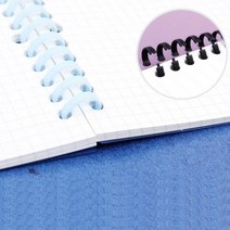 A4 스프링제본 링 셀프제본 고리 플라스틱 바인더링 사무용 업무용, 제본링_노랑