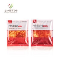 춘천바른닭갈비 양념 춘천 닭갈비, 닭갈비 기본맛 1kg (3인분)