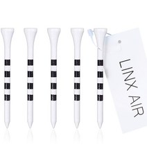 LINX AIR 골프 티(100개 세트) 83 mm 골프 용품 콤페 높이 조정 가능