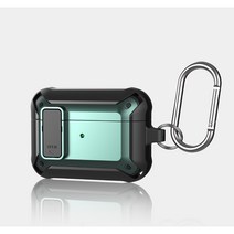 에어팟 프로 보호 케이스 airpodsprocase 이어폰 콩나물, 올블랙