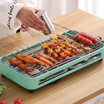 바베큐 받침대 그릴 야키토리 기계 가정용 양꼬치 닭꼬치 구이 미니 화로 불판, B