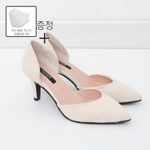 [사은품 증정] 여성 구두 베이직 스웨이드 힐 sn233