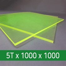 영우레탄 우레탄판 시트 패드 매트 충격 진동 흡수, 1개, 5T*1000*1000