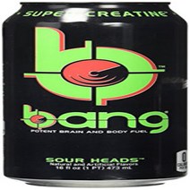 VPX Bang Sour Heads 12 per Case - 16 fl oz (1 PT) 473 ml null, 1, 기타