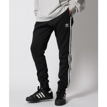 백화점 정품 아디다스오리지널스 [남여공용] 슈퍼스타 트랙팬츠 PB GF0210 아디다스오리지널 여성 남성 사계절용 슬림핏 조거팬츠 데일리 편한 트레이닝바지 츄리닝 런닝바지 블랙