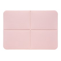 산코 메모리폼 흡수 욕실 미끄럼방지 발매트, 핑크