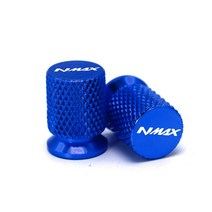 야마하 NMAX N-MAX 155 NMAX125 XMAX 300 400 125 150 XMAX300 바이크 오토바이 액세서리 휠 타이어 밸브 캡 CNC 기밀 커버, [12] NMAX Blue, 12 NMAX Blue