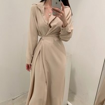 2023 써스데이 아일랜드 하라주쿠 스타일 원피스 빈티지 프랑스 스타일 디자인 긴 셔츠 드레스